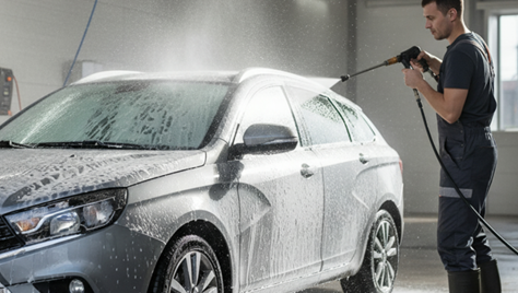 Профессиональная автомойка на Фрунзе 1A со скидкой 50%