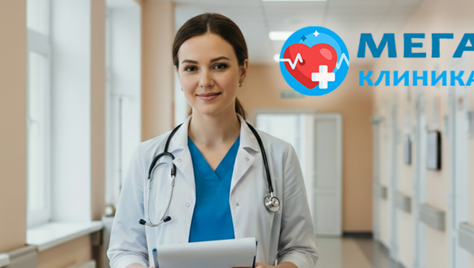 Приём врачей, УЗИ, обследования и оформление справок в медицинском центре «Мегаклиника» со скидкой до 50%!
